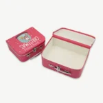 Set of 3 cardboard gift boxes in the shape of suitcases