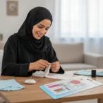 مجموعة أدوات خياطة منزلية متكاملة