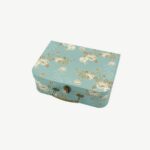 Set of 3 cardboard gift boxes in the shape of suitcases