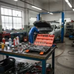 طقم أدوات إصلاح السيارات 53 قطعة