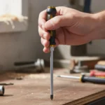 طقم مفكات براغي مكون من 6 قطع مع حقيبة تخزين قماشية