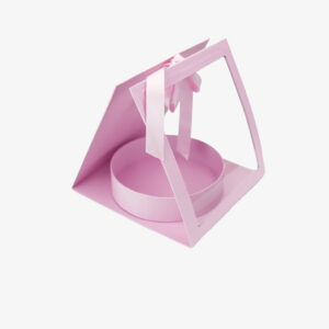 2-Piece Geometric Triangle and Circle Gift Box