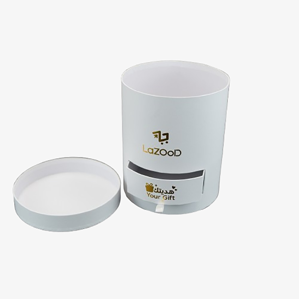 Luxury White Circular Gift Box Luxury White Circular Gift Box