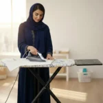 غطاء طاولة كي مبطن قطن 100% بمقاسات متعددة