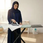 غطاء طاولة كي مبطن قطن 100% بمقاسات متعددة