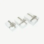 Set of 3 gift boxes in different sizes