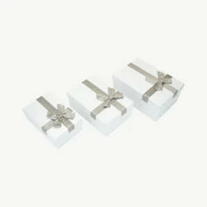 Set of 3 gift boxes in different sizes
