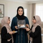 2-Piece Geometric Triangle and Circle Gift Box