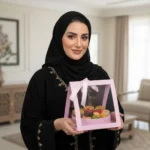 2-Piece Geometric Triangle and Circle Gift Box