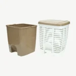 Pedal Dustbin Box with Swing Plastic Lid