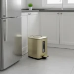 JAVA Modern Stainless Steel Pedal Dustbin