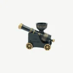 Cannon-Shaped Pottery Incense Burner