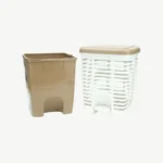 Pedal Dustbin Box with Swing Plastic Lid