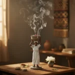 Artistic Figurine Incense Burner