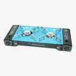 Portable Dual-Burner Camping Gas Stove