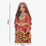 Elegant Lady Wooden Stand