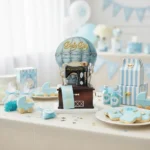 Wooden music box sewing machine decorated