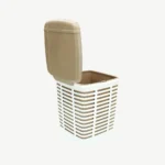Pedal Dustbin Box with Swing Plastic Lid