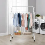Double Pole Adjustable Clothes Hanger