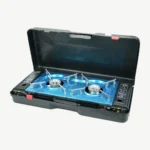 Portable Dual-Burner Camping Gas Stove