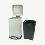 Rectangular Stainless Steel Pedal Dustbin