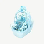 Luxury Baby Boy Sebou Basket with Rosary Spheres (35x20cm)