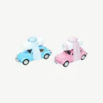 Vintage Car Baby Shower Favors with Johnson's Powder