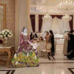 Bride's Dance Creative Silhouette Stand