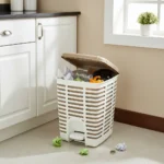 Pedal Dustbin Box with Swing Plastic Lid