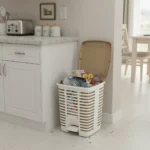 Pedal Dustbin Box with Swing Plastic Lid