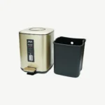 JAVA Modern Stainless Steel Pedal Dustbin