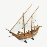 Oro Traditional Wooden Sailing Boat Decor