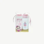 Baby Girl Newborn Giveaway Box with Wet Wipes & Johnson's Powder (10x10 cm) (2)