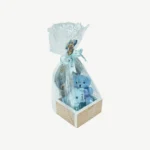 Baby Welcome Giveaway Gypsum Box with Twin Mini Teddy Bears (20x10 cm) (3)
