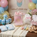 Baby Welcome Giveaway Small Quran Wrapped in Satin Ribbon (2)