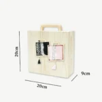 Elegant Prayer Gift Set Rug and Pearl Beads in a Wooden Box (6)