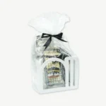 Hajj prayer gift set Rug and Beads in White Wooden Box (2)