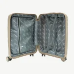 Hard Shell Travel Suitcase 20kg Beige with Combination Lock (5)
