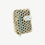 Wooden Mesh Box with Prayer Rug and Beads and Greeting Card Set (1)