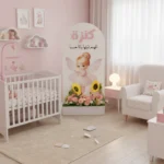 Wooden Newborn Celebration Banner (9)